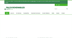 Desktop Screenshot of falckrenewables.com